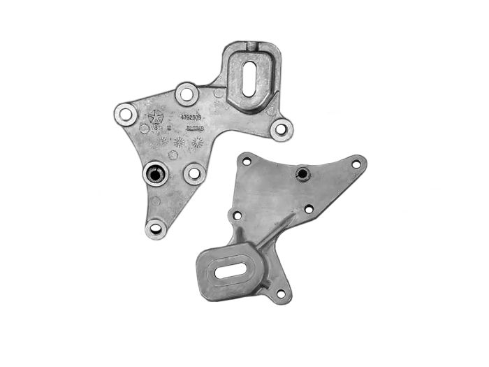 Кронштейн крепления натяжного ролика ремня гидроусилителя руля