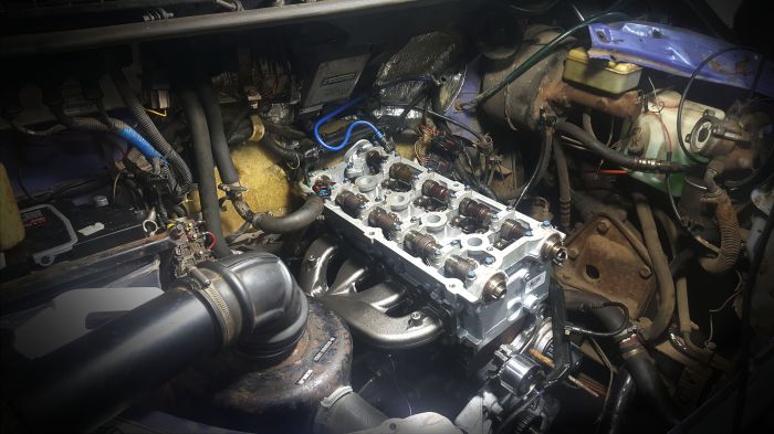 Головка блока цилиндров DOHC 2.4л. EDZ ГБЦ