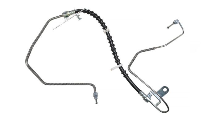 Трубка шланг тормозной задний ЛЕВЫЙ БАРАБАН