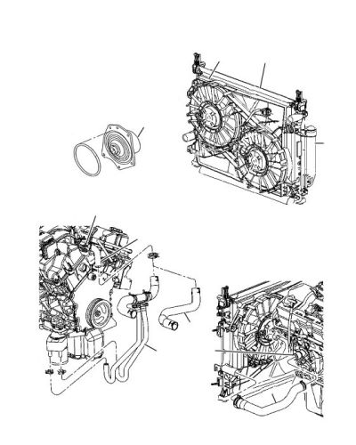 Радиатор охлаждения и составные части LX